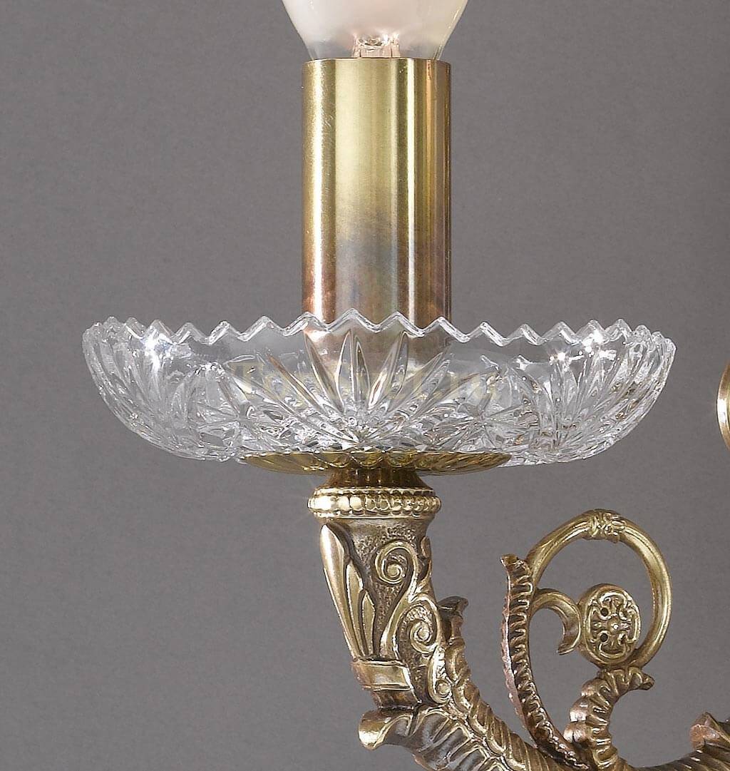 970/2A GOLD BR PUSHKIN Nervilamp