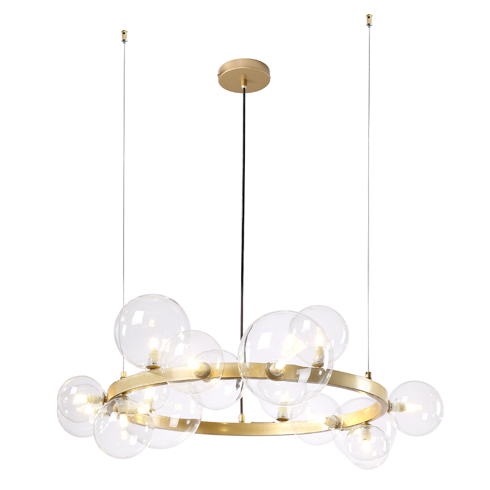 AGATA SP15 V2 GOLD/TRANSPARENTE Crystal Lux