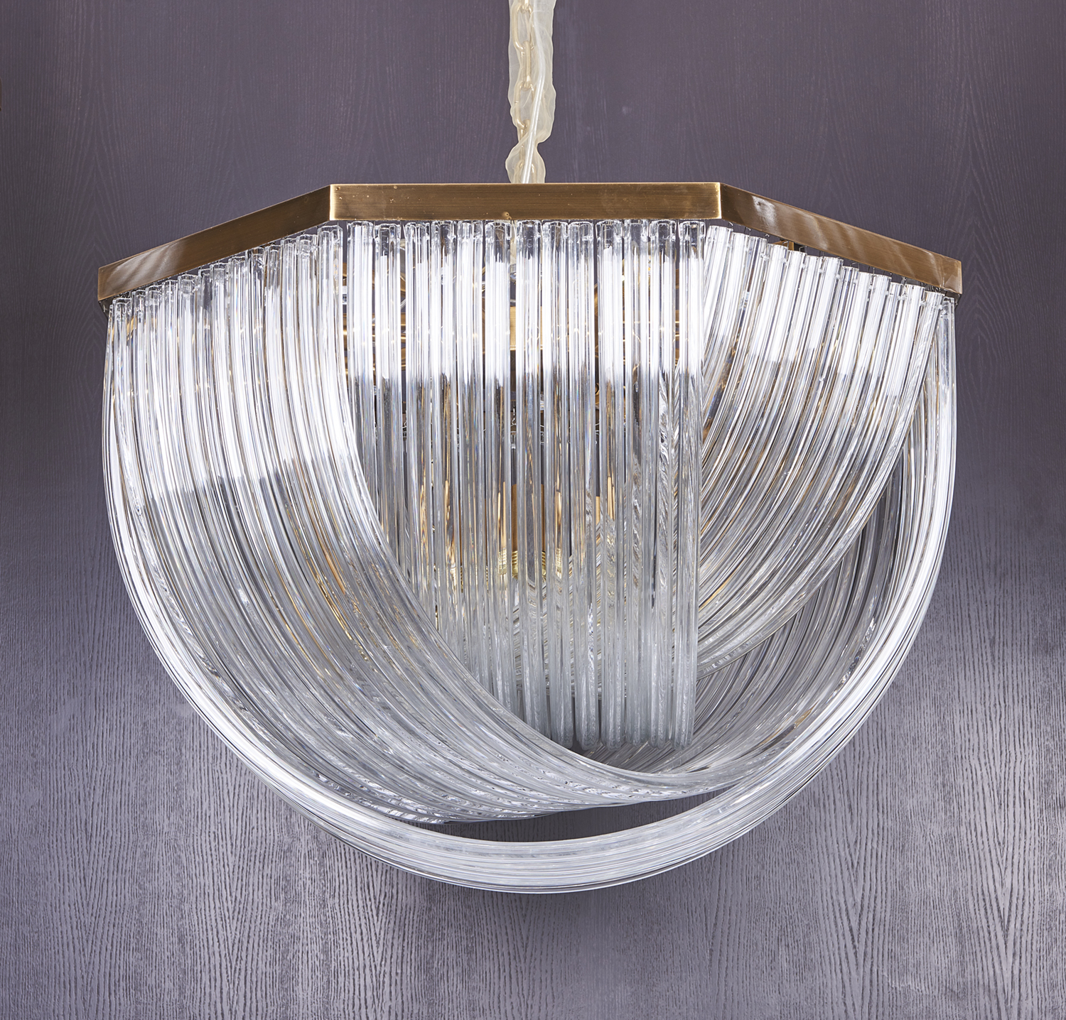 A001-800 L12 brass/clear Delight Collection