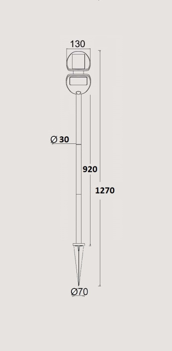 P9011-1030 Spike S Oasis Light