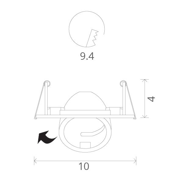 A4009PL-1WH Arte Lamp