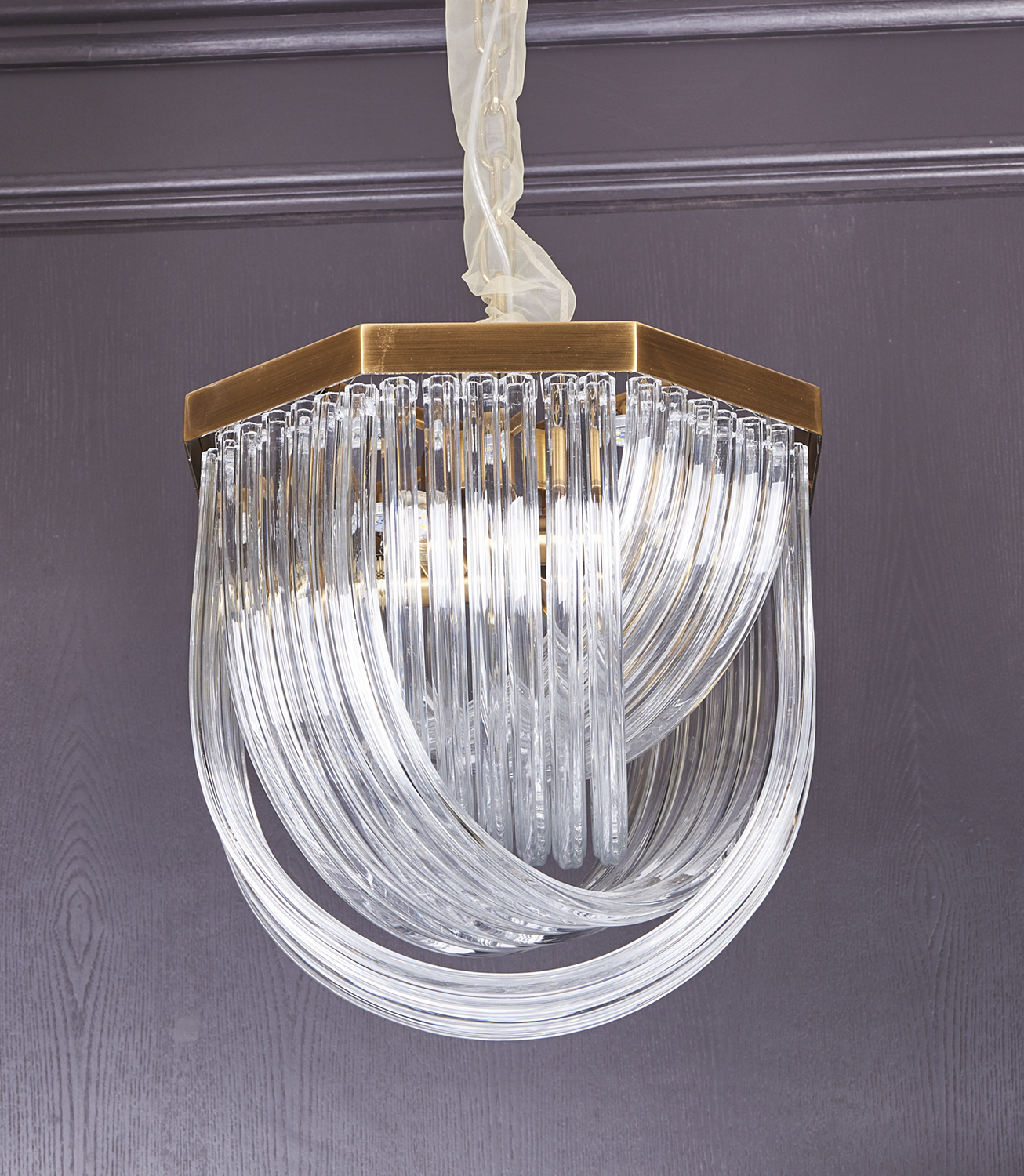 A001-400 L4 brass/clear Delight Collection