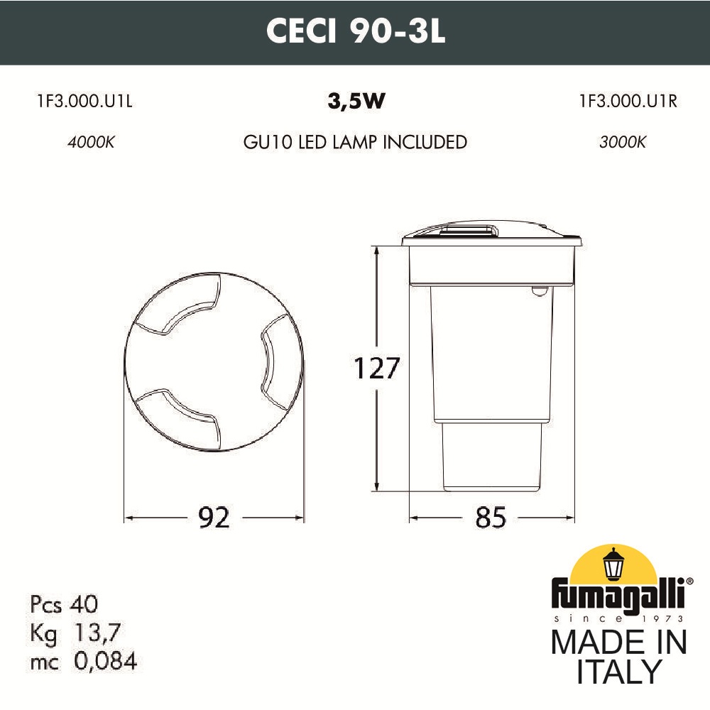 1F3.000.000.AXU1L Fumagalli