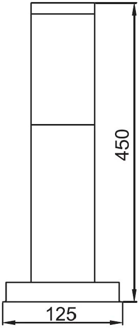 75824-450 SS Oasis Light