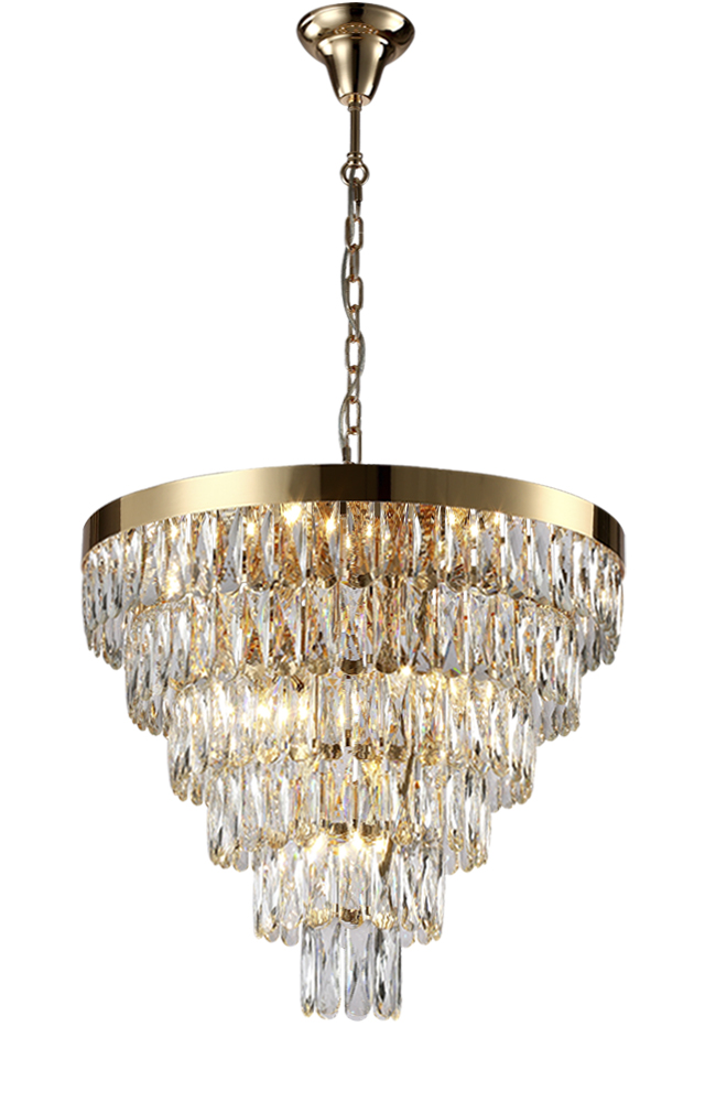 ABIGAIL SP-PL15 D620 GOLD/TRANSPARENT Crystal Lux