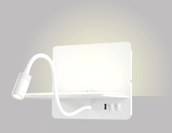 DUO AP9W LED WH Crystal Lux