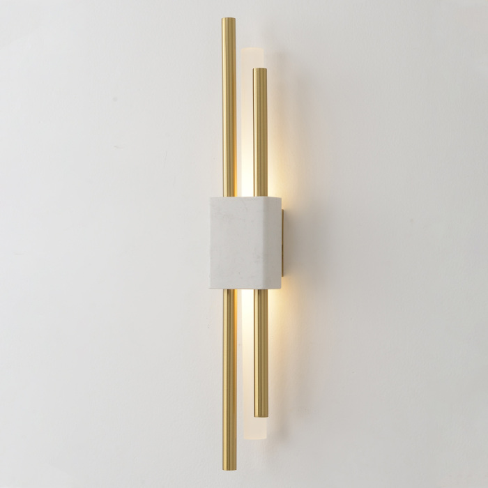 CARTA AP6W LED WHITE/BRASS Crystal Lux