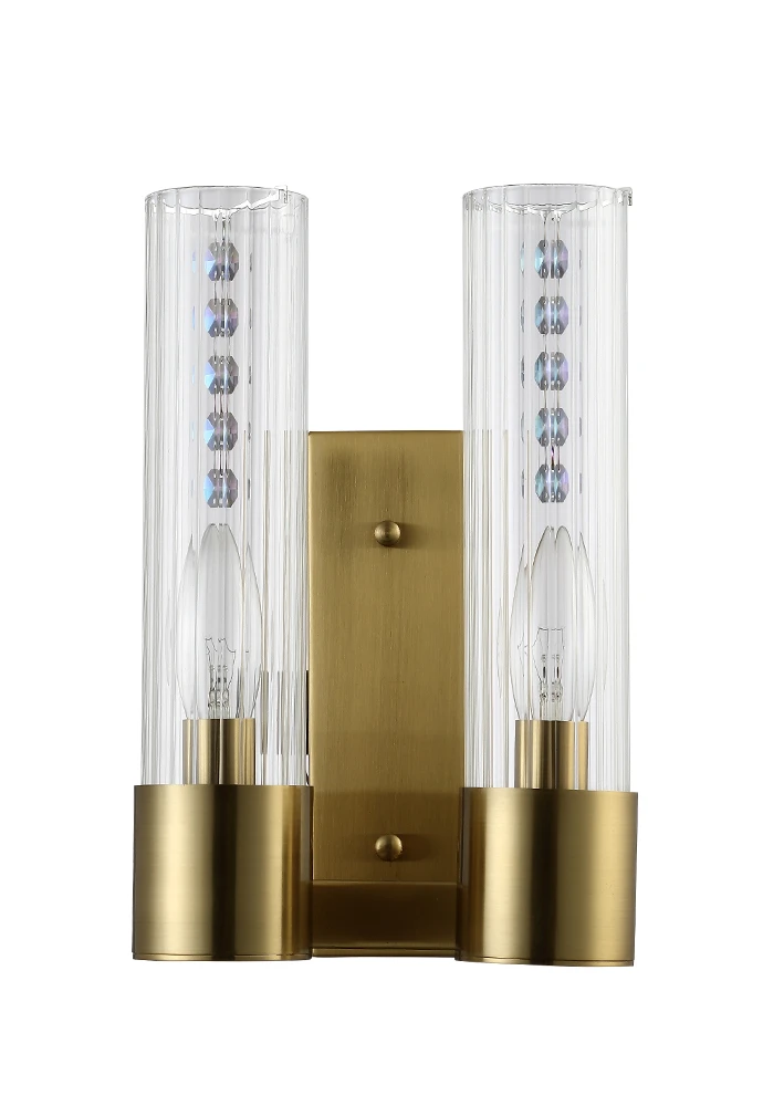 OTONO AP2 BRASS/TRANSPARENTE Crystal Lux