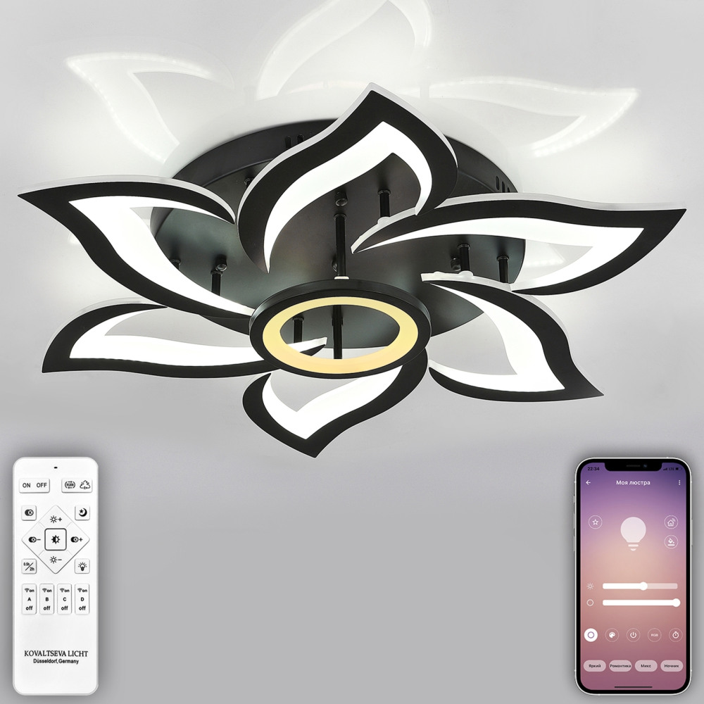 HIGH-TECH LED LAMPS 82020 BLACK Natali Kovaltseva