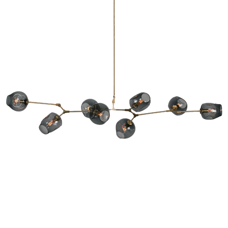 KG0579P-8 brass/smoky Delight Collection