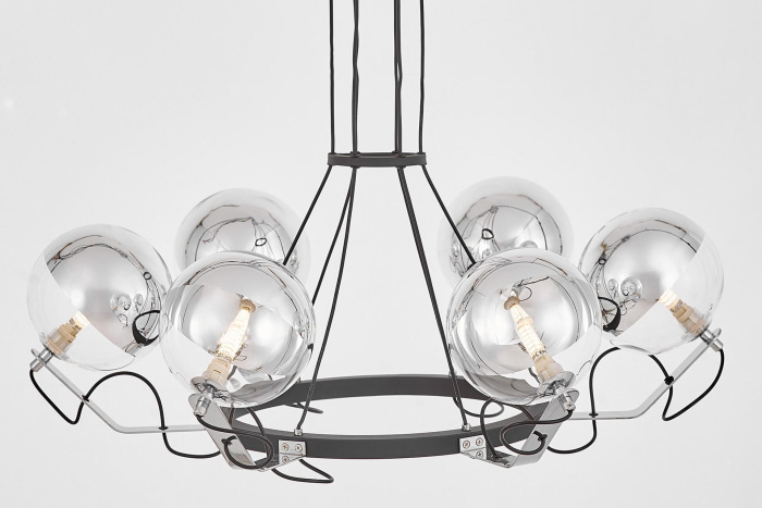 LDP 9110-6 BK+CHR Lumina Deco