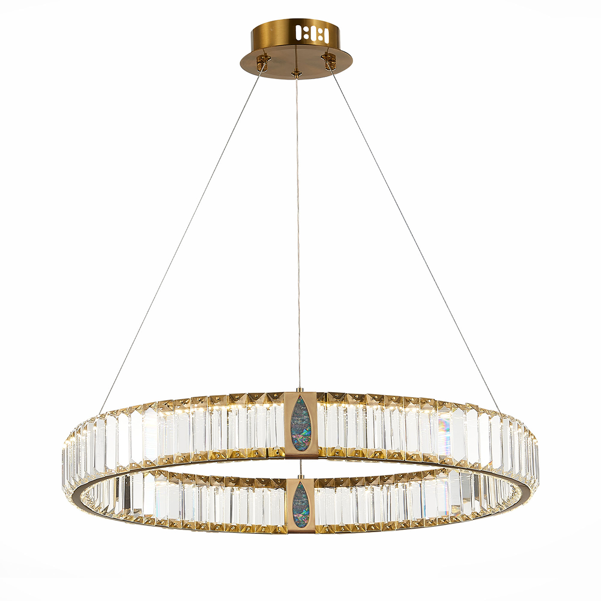 D8016P/R/D600 gold/clear Delight Collection