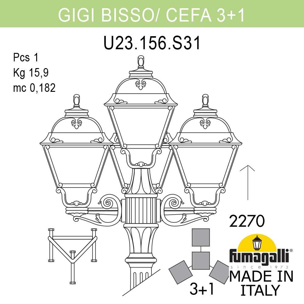 U23.156.S31.BXF1R Fumagalli