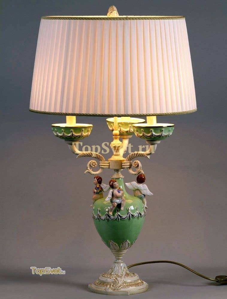 935/3C/CG GREEN IVORY Nervilamp