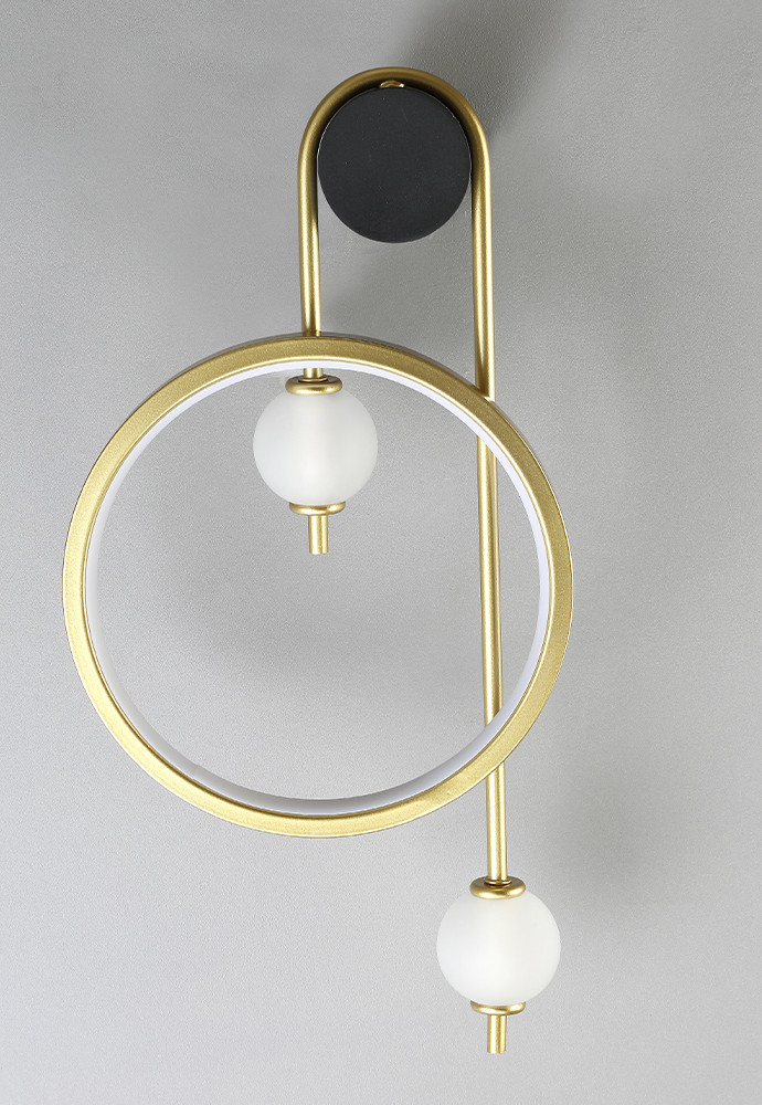 RODRIGO AP20W LED BLACK/GOLD Crystal Lux