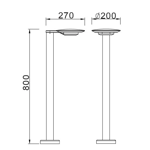 W2257S-800 Gr Oasis Light
