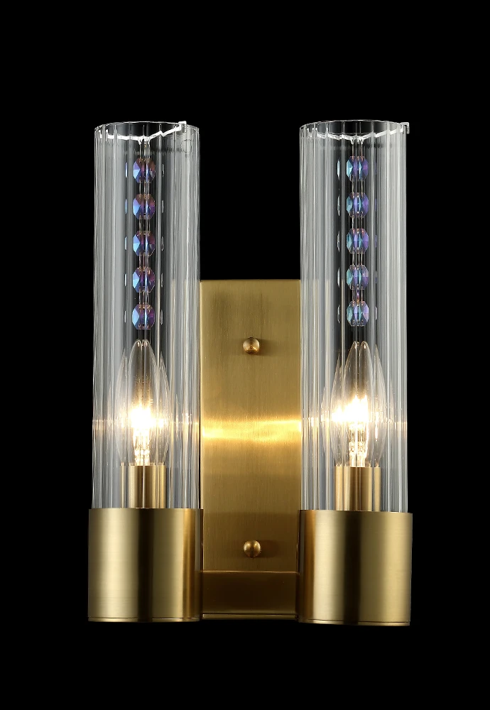 OTONO AP2 BRASS/TRANSPARENTE Crystal Lux