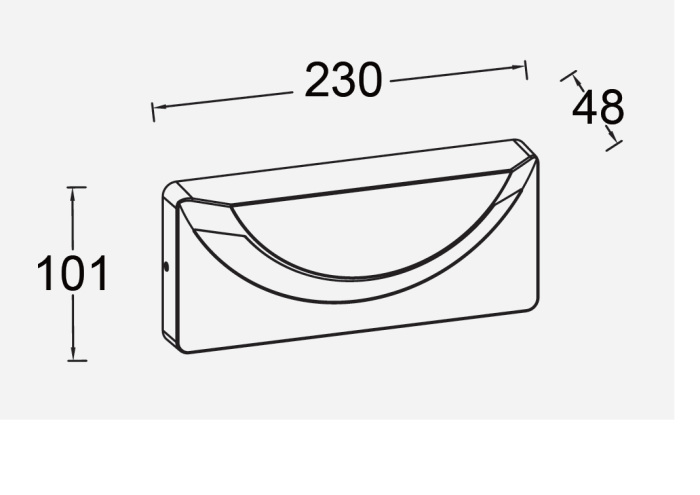 W4028-3K Gr Oasis Light