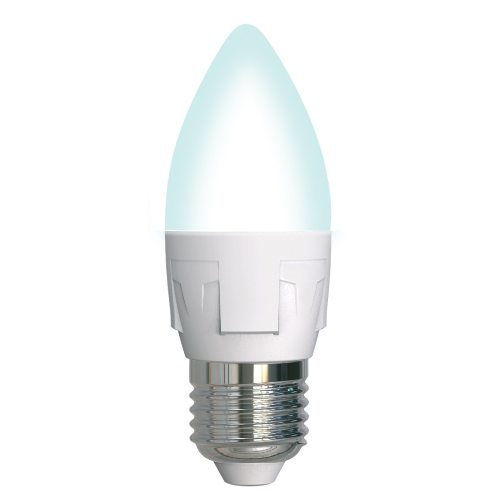 LED-C37 7W/4000K/E27/FR/DIM PLP01WH картон Uniel