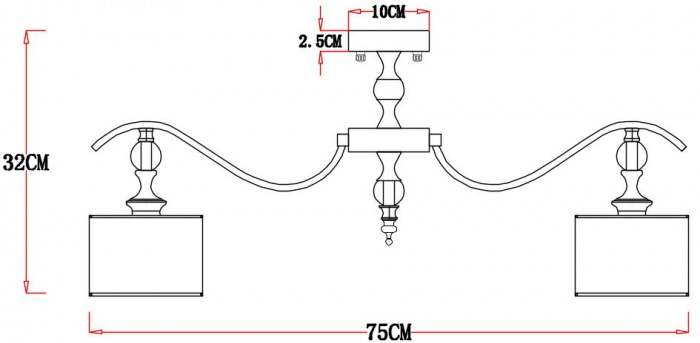 A4038PL-8CC Arte Lamp