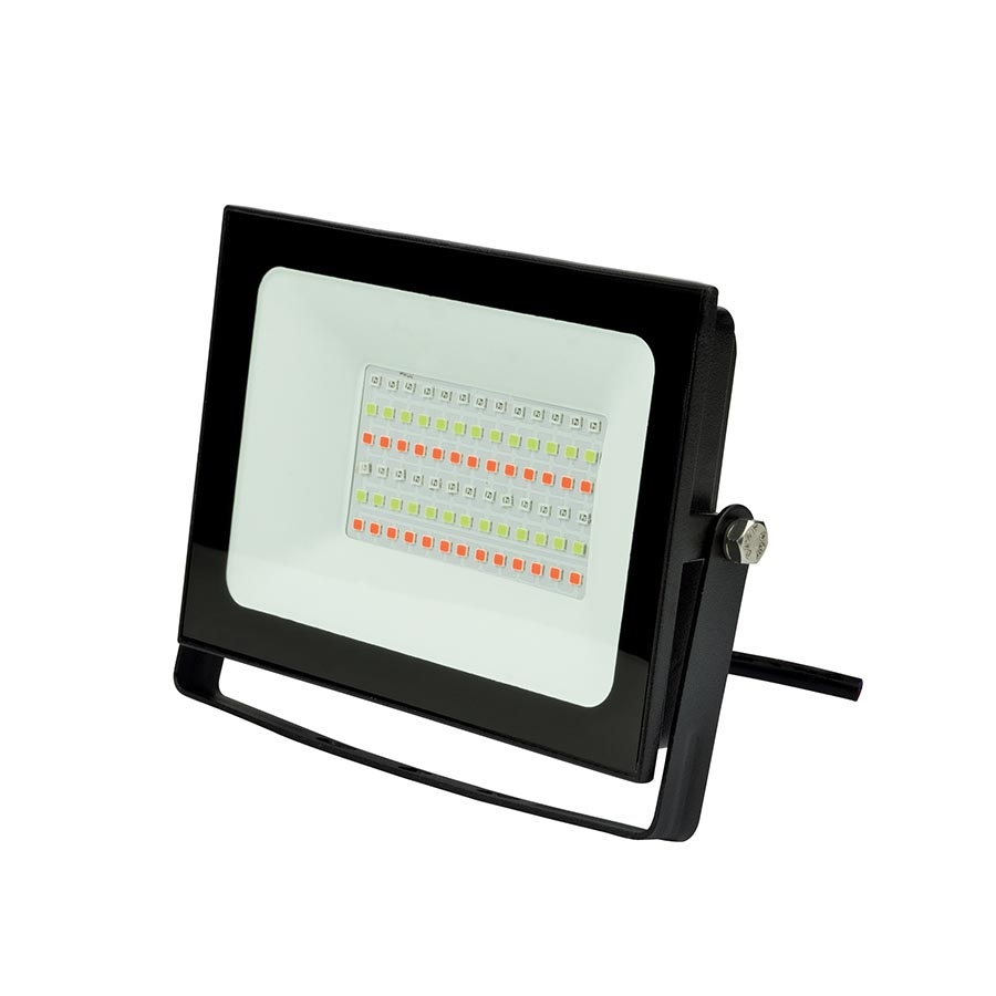 ULF-F60-30W/RGB IP65 200-240В BLACK Uniel