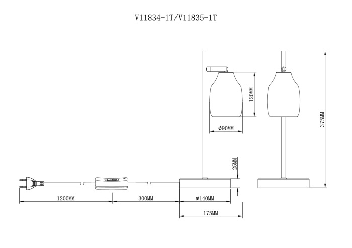 V11834-1T Moderli
