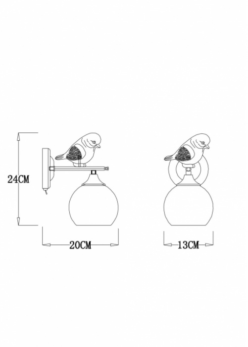 A2150AP-1WG Arte Lamp