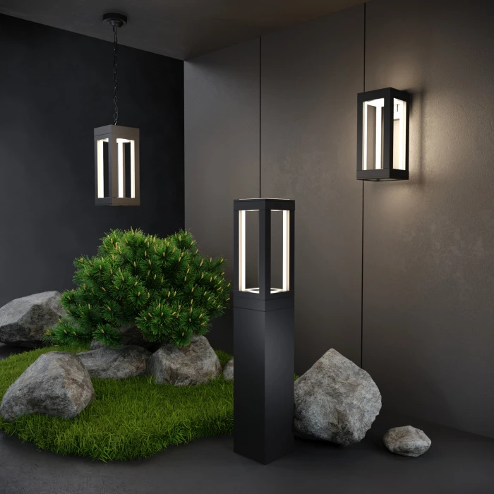 1528 TECHNO LED черный Elektrostandard