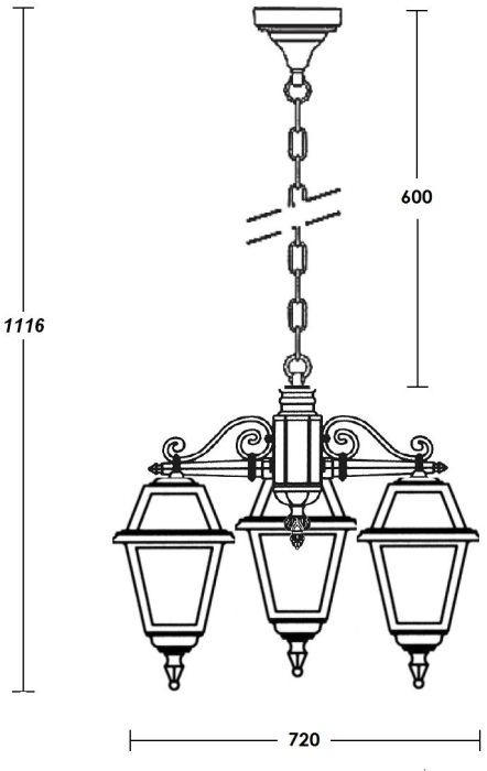 91170fL/3 Bl Oasis Light