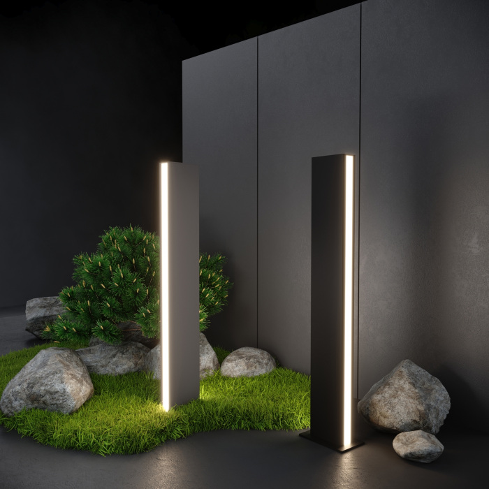 1538 TECHNO LED черный Elektrostandard