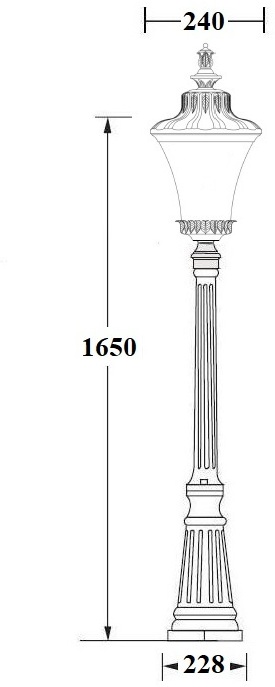 86411 Bl Oasis Light