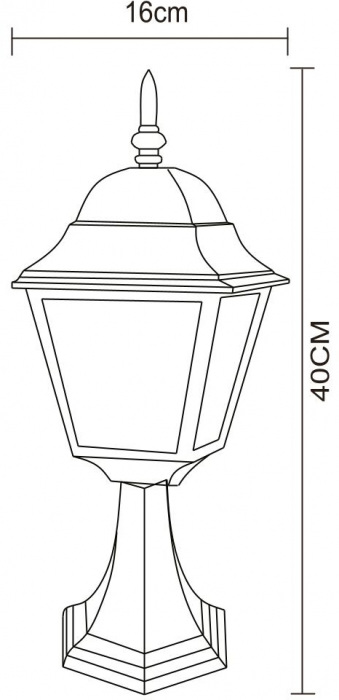 A1014FN-1BK Arte Lamp