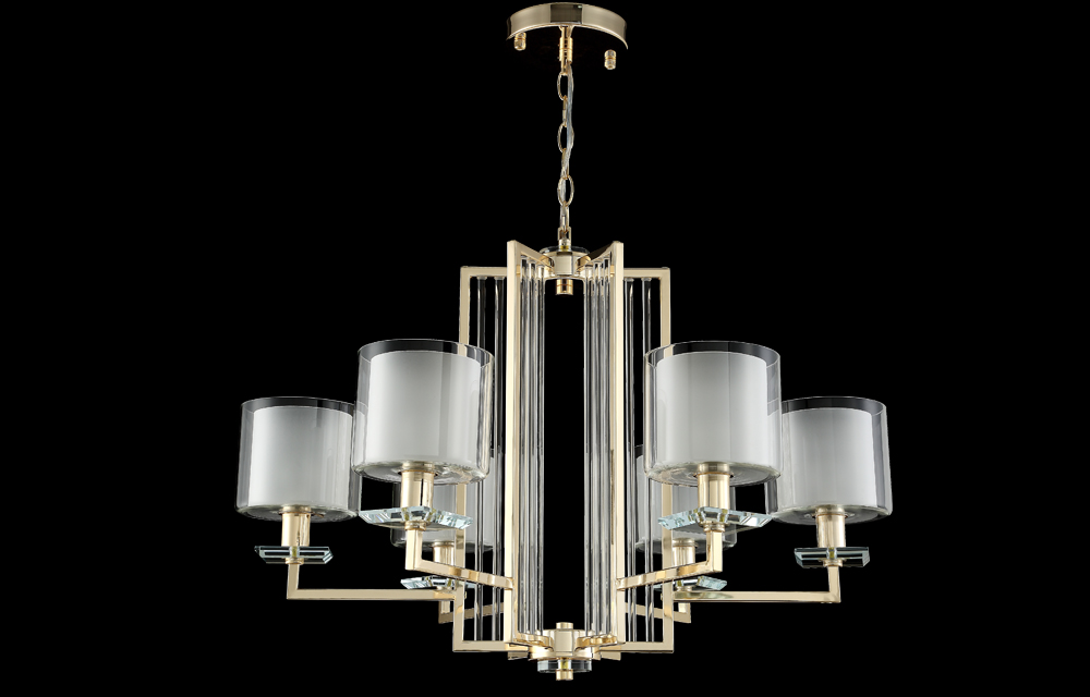NICOLAS SP-PL6 GOLD/WHITE Crystal Lux