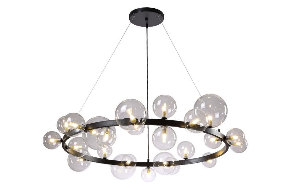 AGATA SP24 V2 BLACK/TRANSPARENTE Crystal Lux
