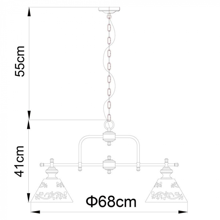 A1511LM-3PB Arte Lamp