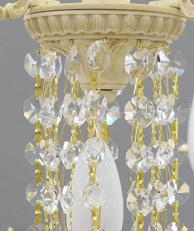 855/6+1PL IVORY Nervilamp