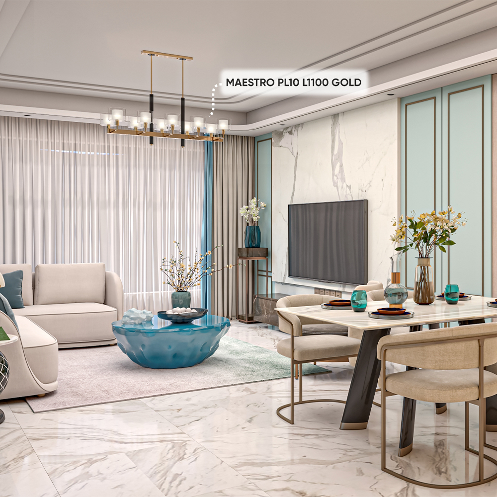 MAESTRO SP-PL10 L1100 GOLD Crystal Lux