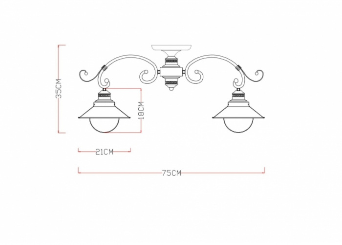 A4577PL-5CK Arte Lamp