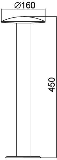 ST031002-450 SS Oasis Light