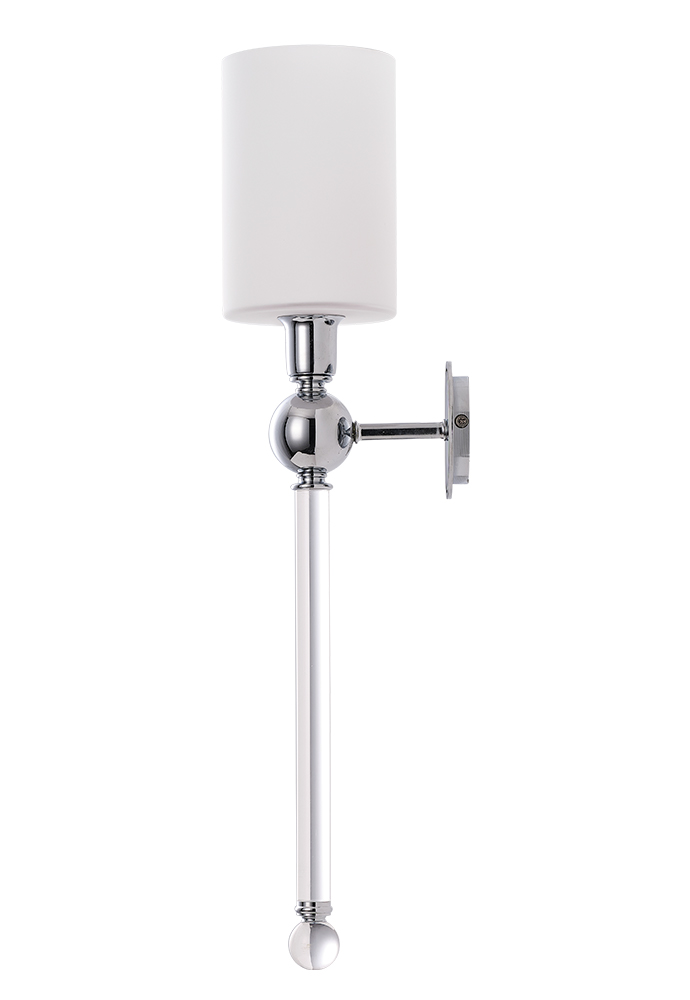 MIRABELLA AP1 CHROME/WHITE Crystal Lux