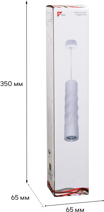 16006-0.9-001LD 300mm GU10 WT
