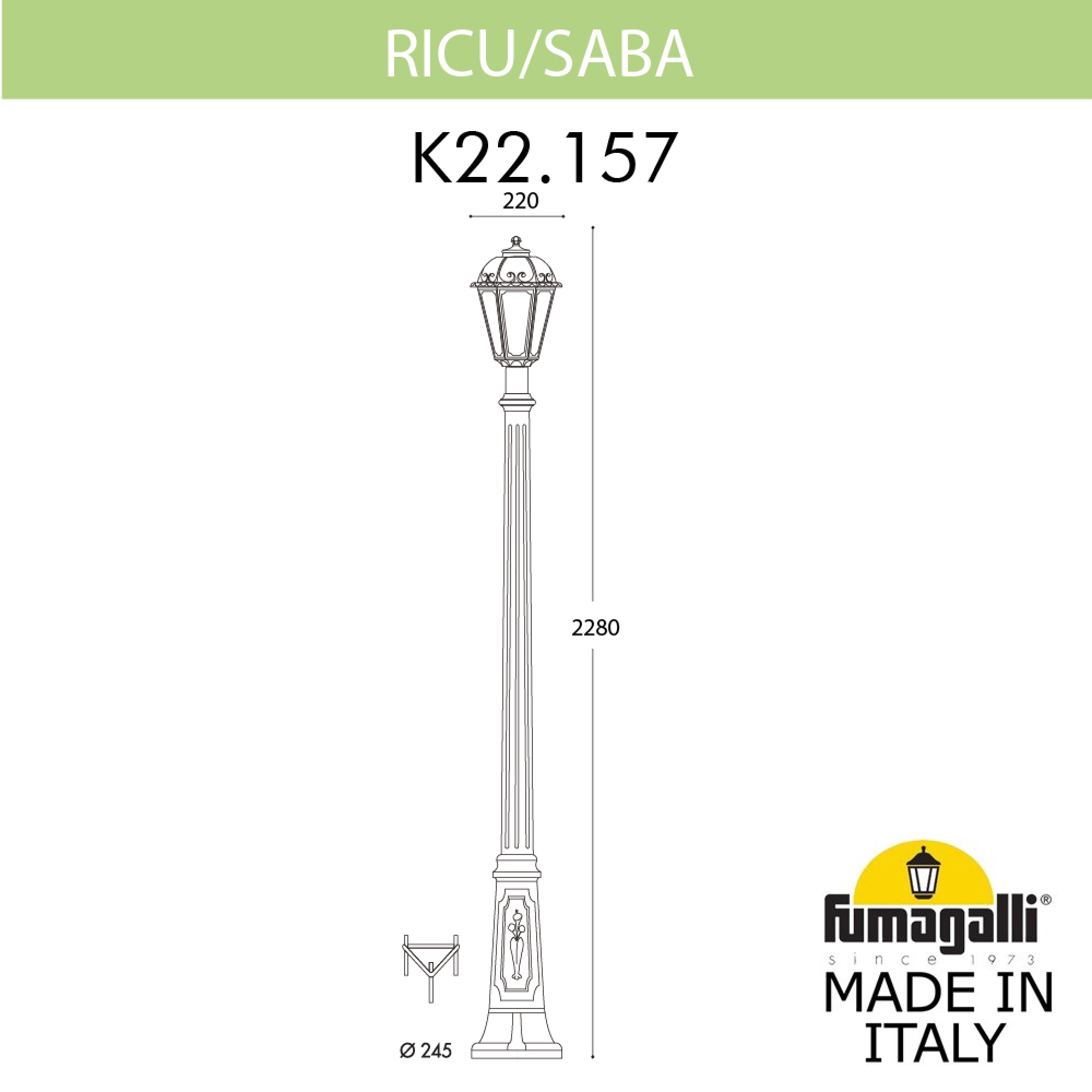 K22.157.000.AXF1R Fumagalli