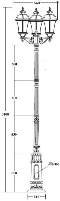 95210LB E7 Bl Oasis Light