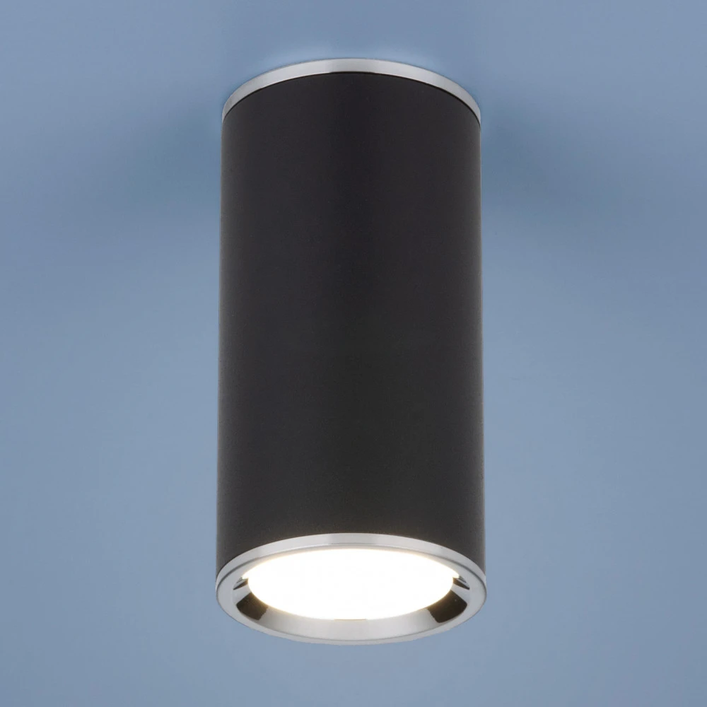 DLN101 GU10 BK черный Elektrostandard