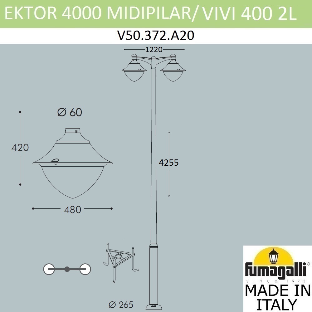 V50.372.A20.LXD6L Fumagalli