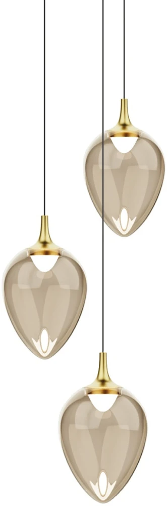 MD24001012-3A brass/champagne Delight Collection