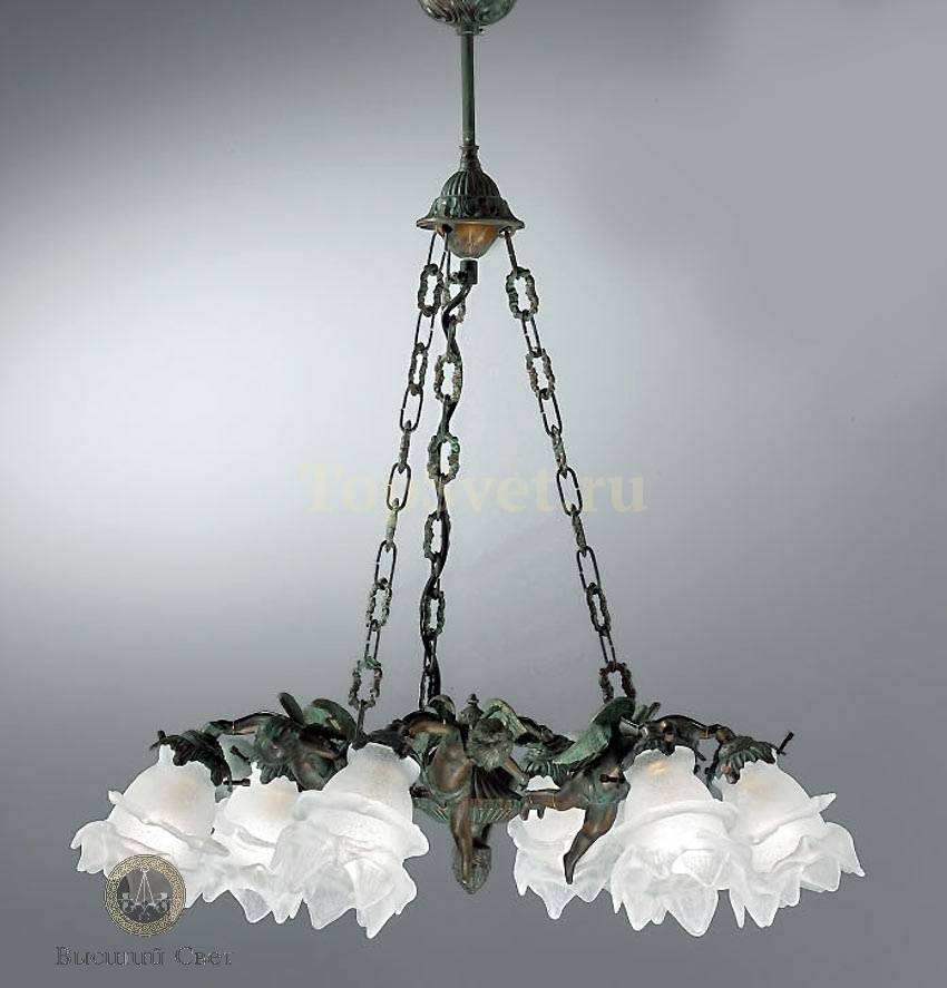 2081/6 ANTIQUE GREEN Nervilamp