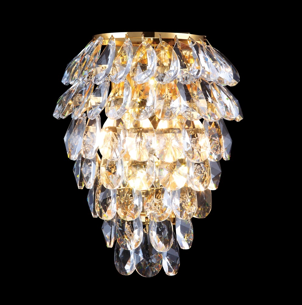 CHARME AP3 GOLD/TRANSPARENT Crystal Lux