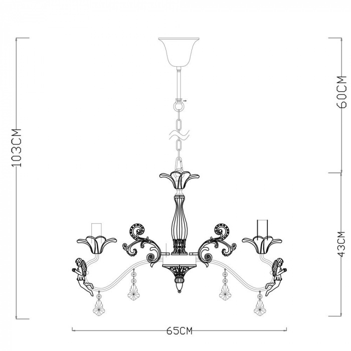 A5349LM-5WH Arte Lamp