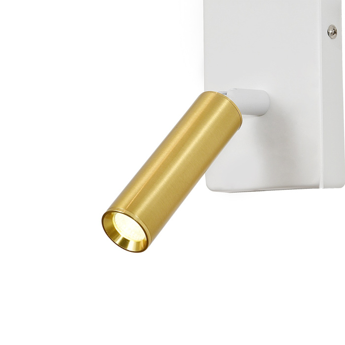 598/1A White/Brass Escada